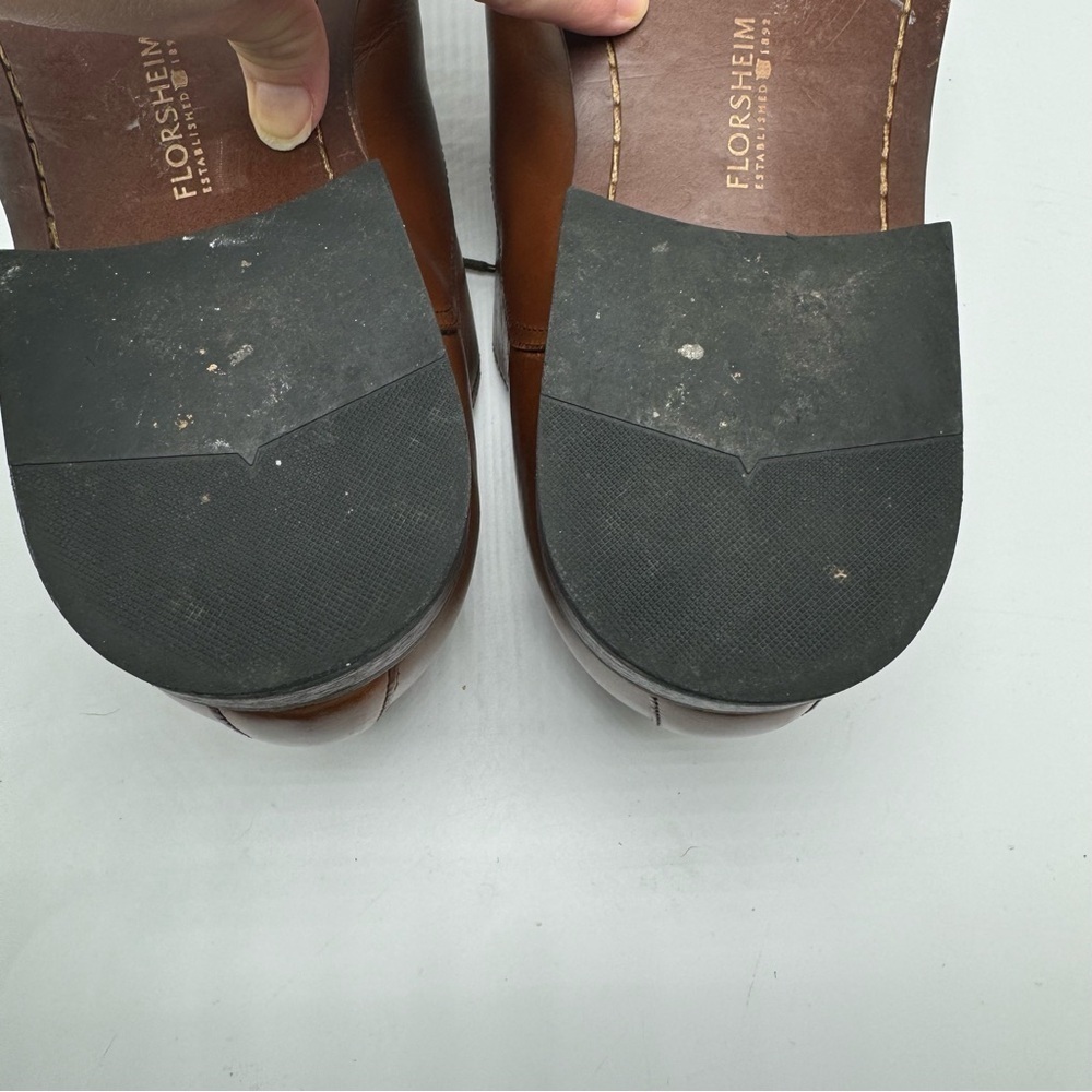Florsheim Brown Corbetta Cap Toe Oxford Leather Mens Size 13 D - Picture 12 of 13